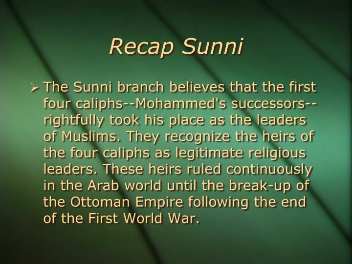 PPT - Sunni vs. Shia PowerPoint Presentation - ID:6642091