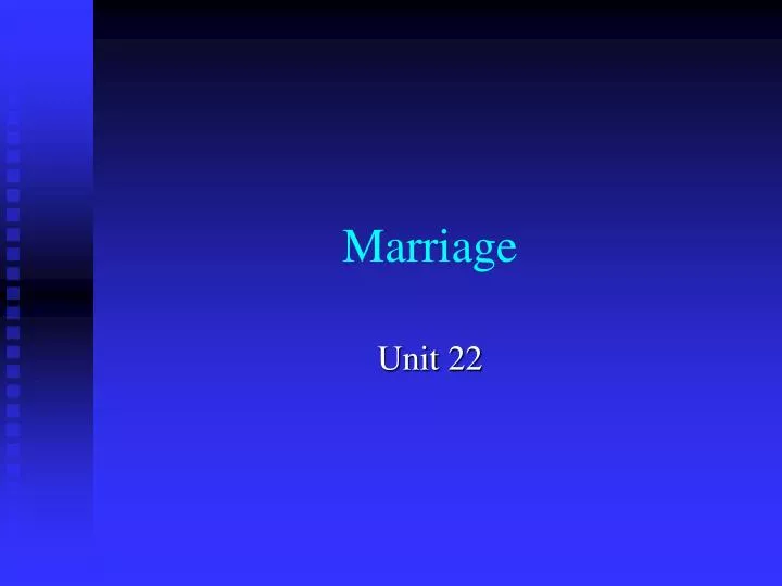 marriage n.