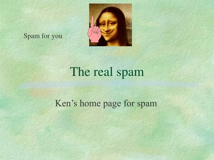 the real spam n.