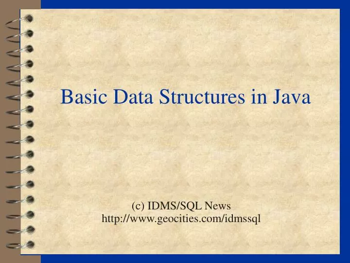 PPT - Basic Data Structures in Java PowerPoint Presentation, free ...