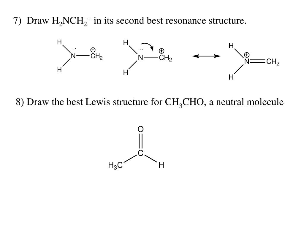PPT - Draw the resonance structure indicated by the arrows. PowerPoint  Presentation - ID:6646395