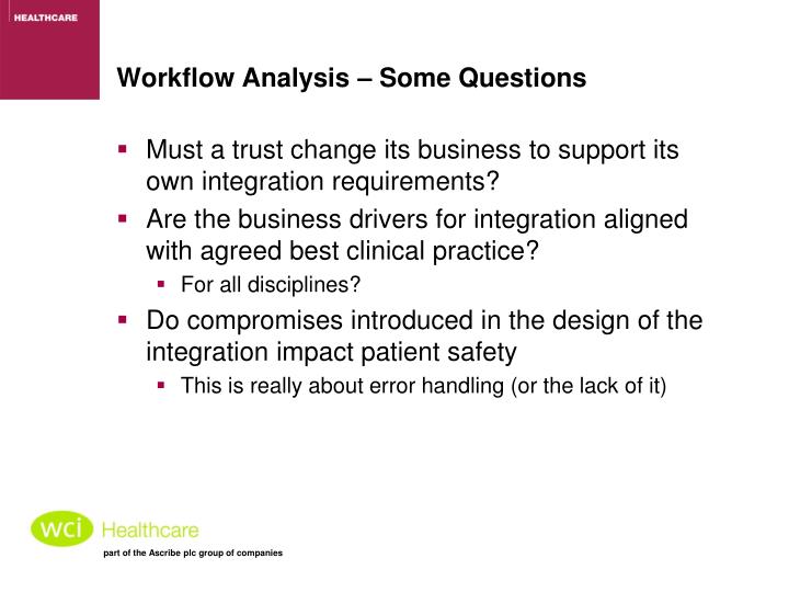 clinical workflow analysis ppt hl7 road shows march 2009 carl adler integration clinical workflow analysis ppt hl7 road shows march 2009 carl adler integration