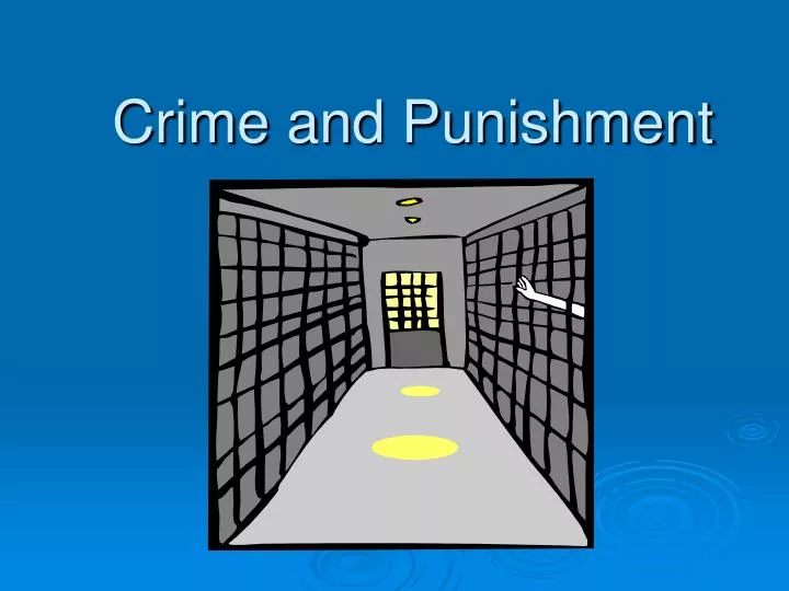 crime and punishment n.