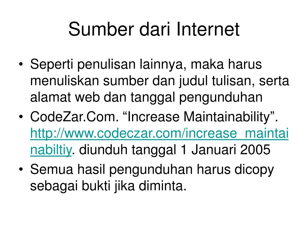 menulis daftar pustaka dari ebook