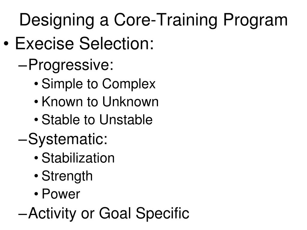 PPT Core Training and Balance PowerPoint Presentation, free download