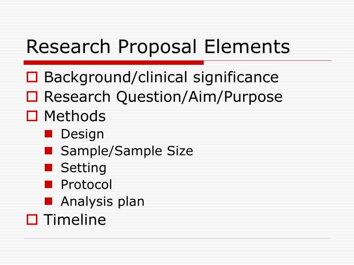 PPT - How to Write a Research Proposal PowerPoint ...