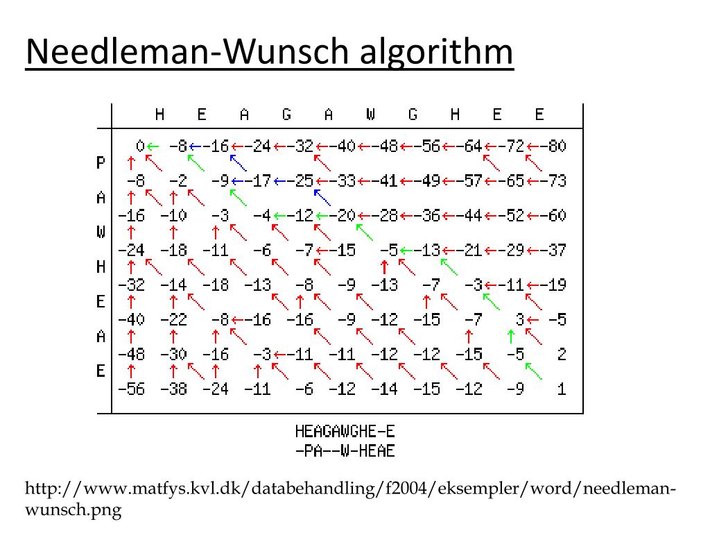 needleman-wunsch