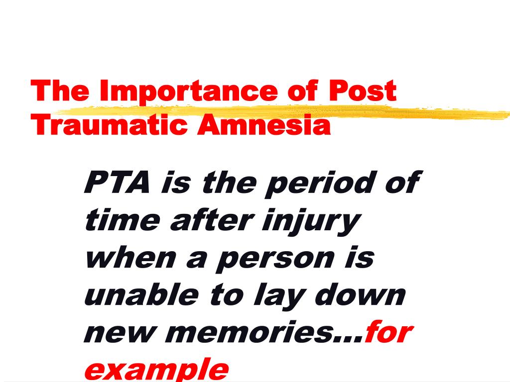 post traumatic amnesia treatment post traumatic amnesia treatment