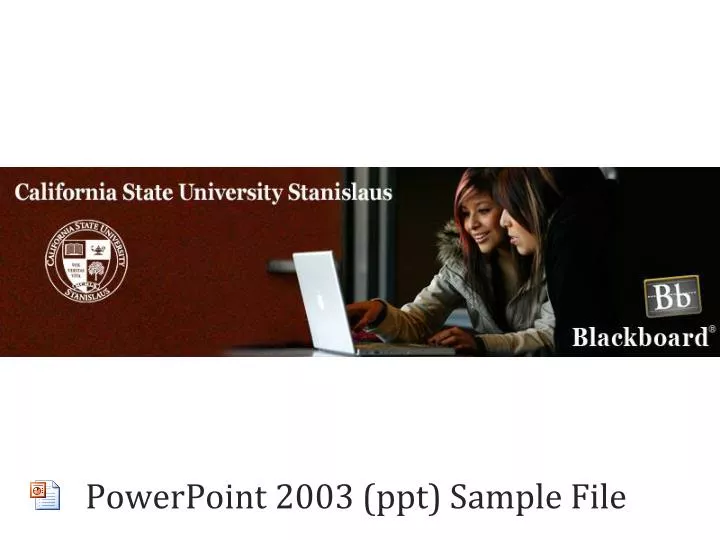 Ppt Powerpoint 2003 Ppt Sample File Powerpoint Presentation Free