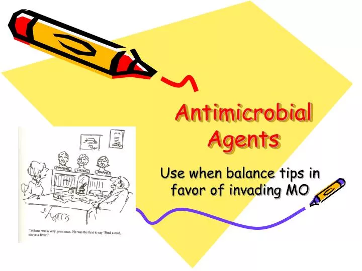 PPT - Antimicrobial Agents PowerPoint Presentation, Free Download - ID ...