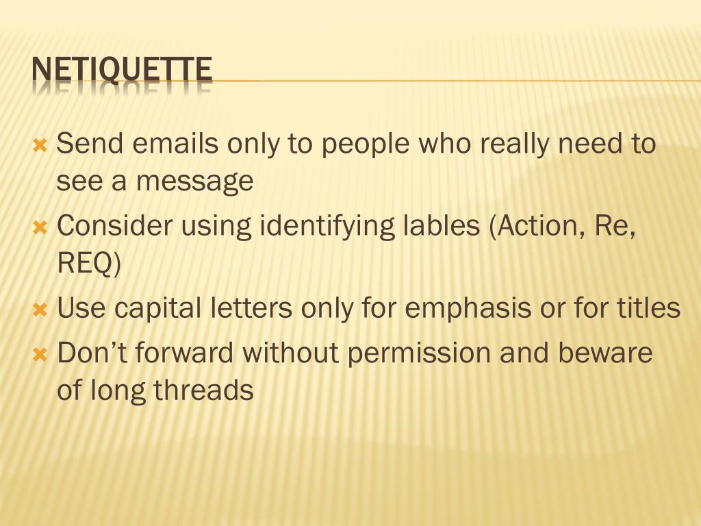netiquette email examples netiquette email examples
