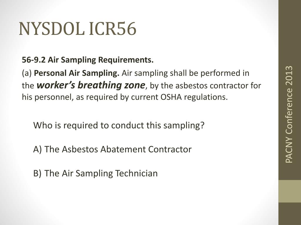 personal sample area sample breathing zone personal sample area sample breathing zone