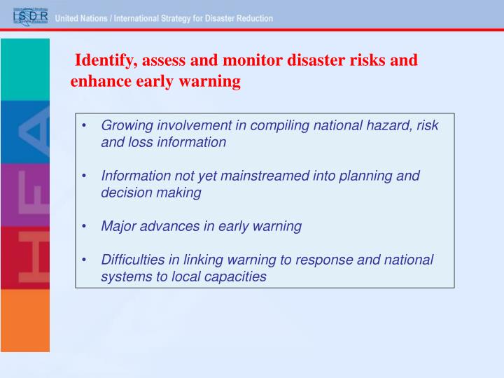 hazard monitoring and disaster reduction Public awareness and public education for disaster risk reduction: monitoring and evaluation 63 public awareness and public education for disaster risk. hazard monitoring and disaster reduction Public awareness and public education for disaster risk reduction: monitoring and evaluation 63 public awareness and public education for disaster risk.