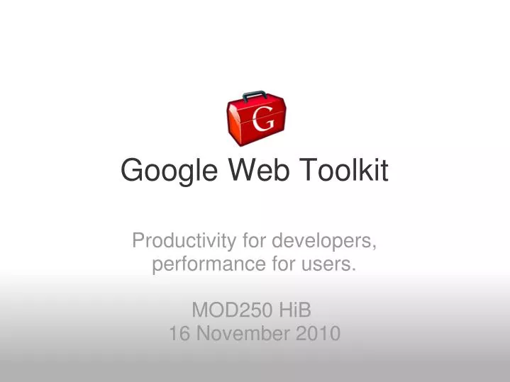 google web toolkit n.