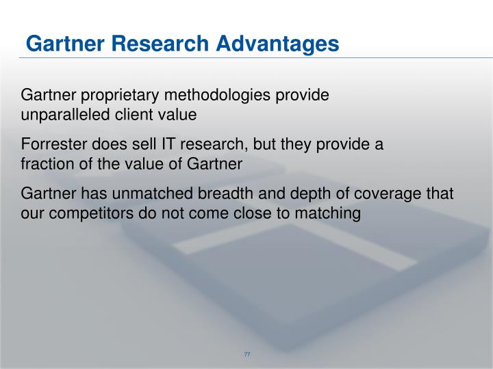 PPT Gartner Research Methodologies PowerPoint Presentation ID6657063