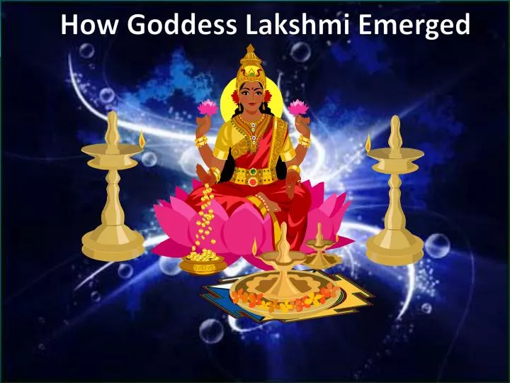 PPT How Goddess Lakshmi Emerged PowerPoint Presentation
