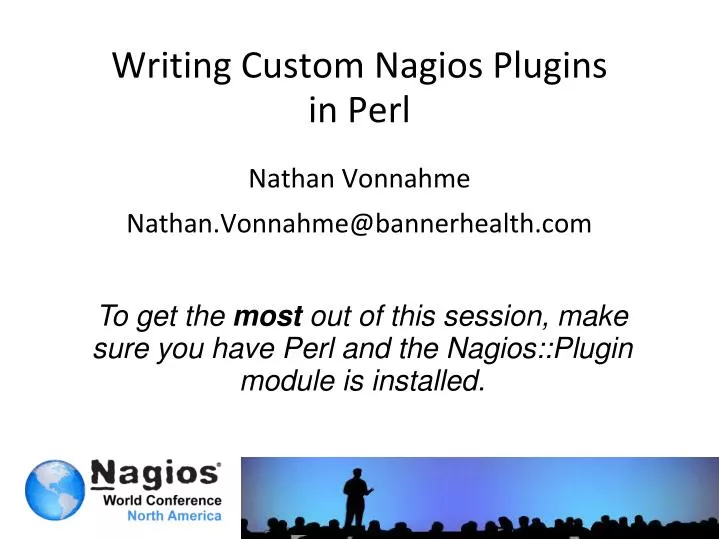 Writing custom nagios plugins image