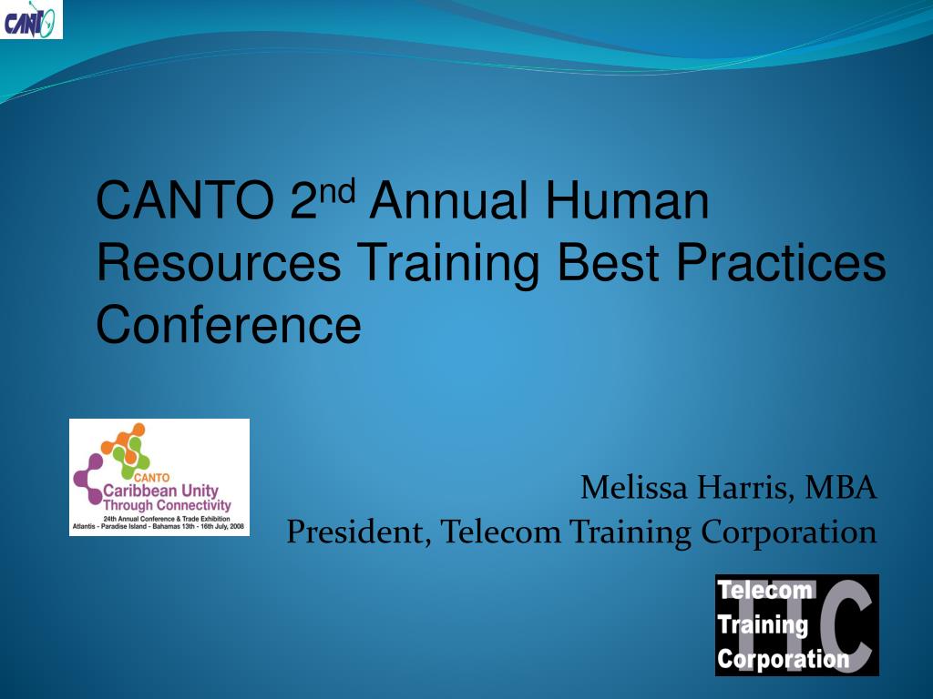 PPT - Melissa Harris, MBA President, Telecom Training Corporation  PowerPoint Presentation - ID:6660466