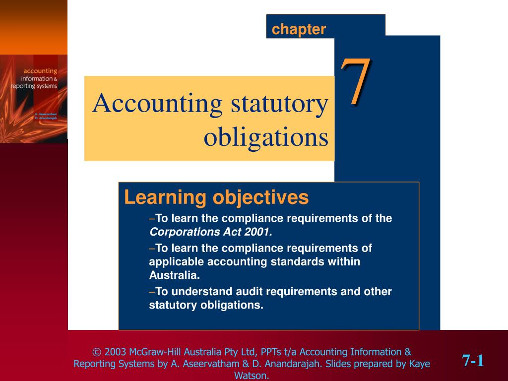 PPT Accounting statutory obligations PowerPoint Presentation, free