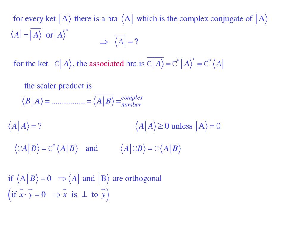 PPT - Dirac Notation PowerPoint Presentation, free download - ID:6662733