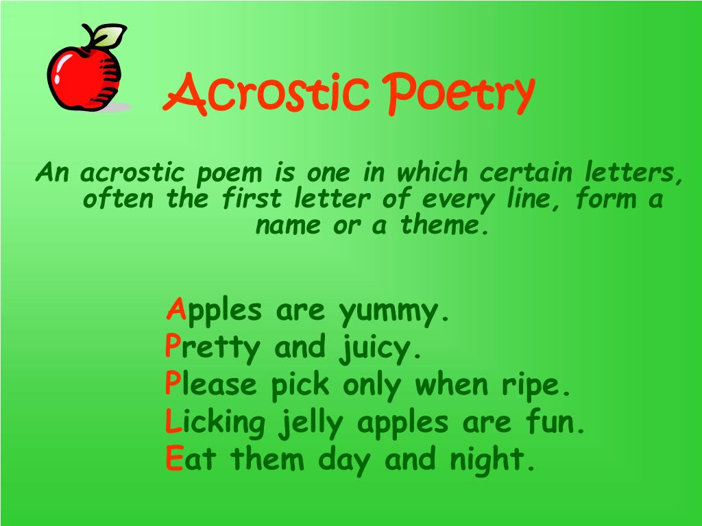 Ppt Poetry Styles Powerpoint Presentation Free Download Id