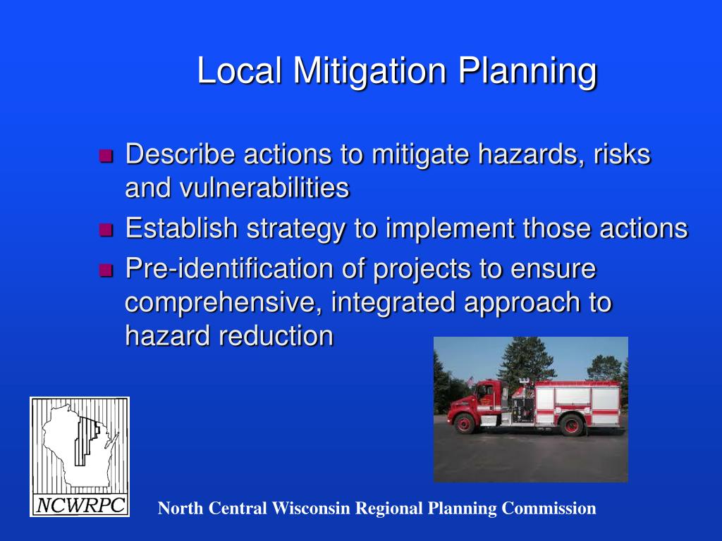 PPT - VILAS COUNTY ALL HAZARD MITIGATION PLAN PLANNING PROCESS OVERVIEW ...