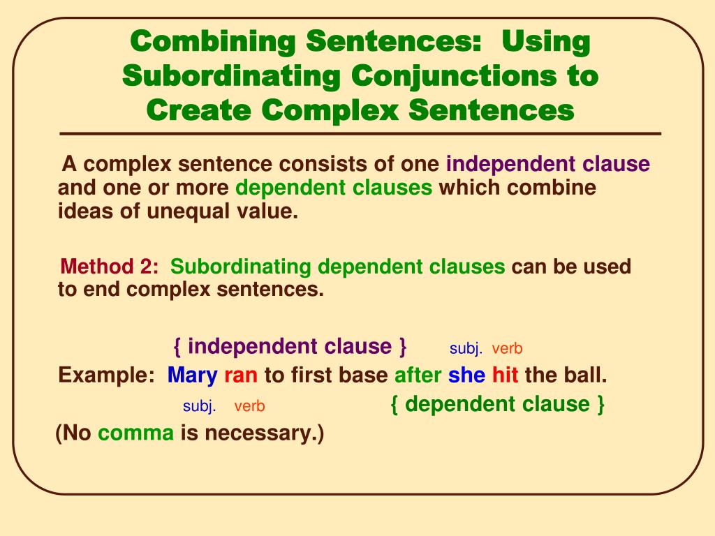 Subordinating conjunctions. Complex conjunctions. Complex sentence conjunctions. Complex sentences Subordinating conjunctions. Combining sentences using subordination.