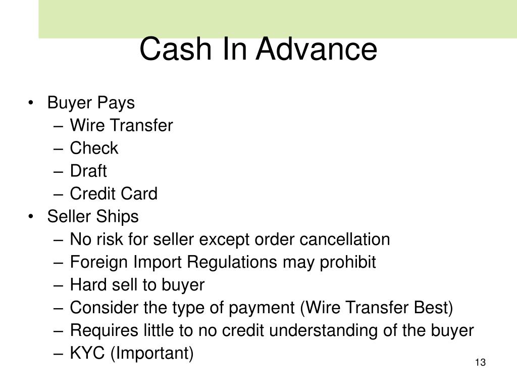 what can you do with a cash advance