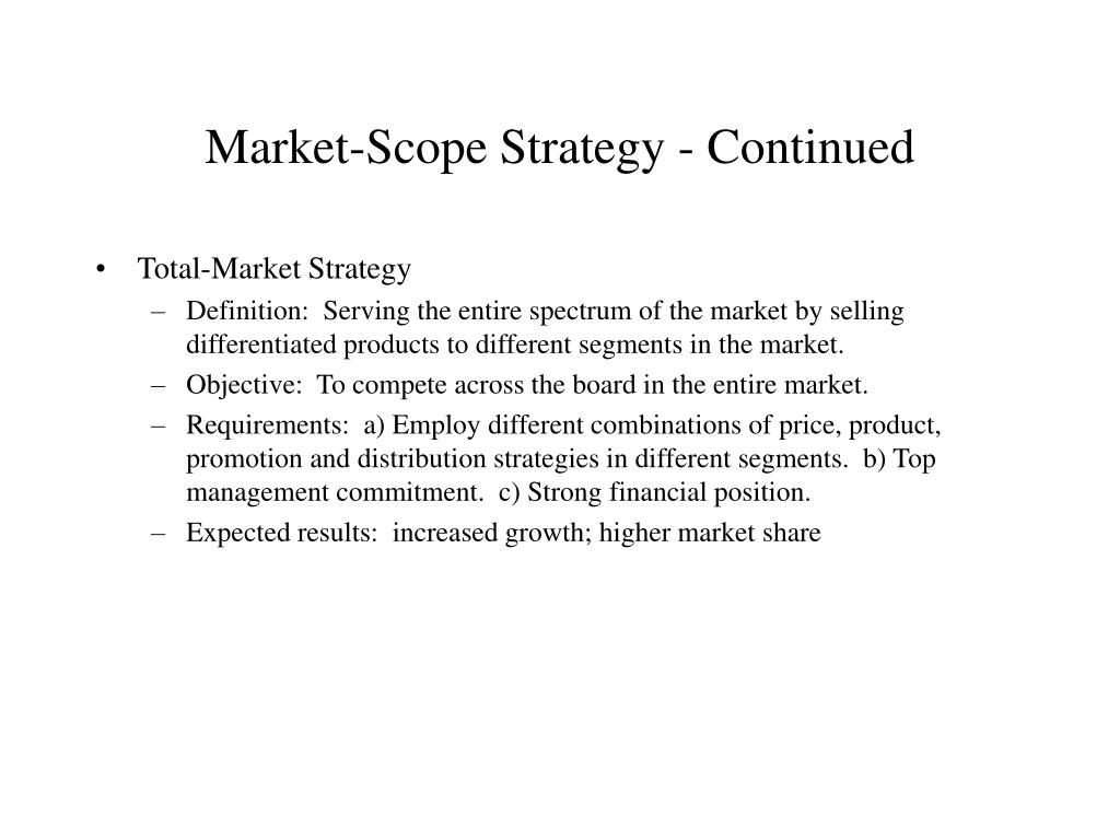 PPT - Market Strategies PowerPoint Presentation, free download ...
