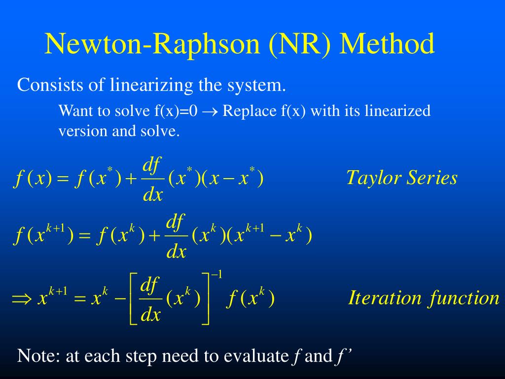 Solve method. Newton Raphson method. Damped Newton method. Nonlinear equation. Newton Raphson method for CAE.