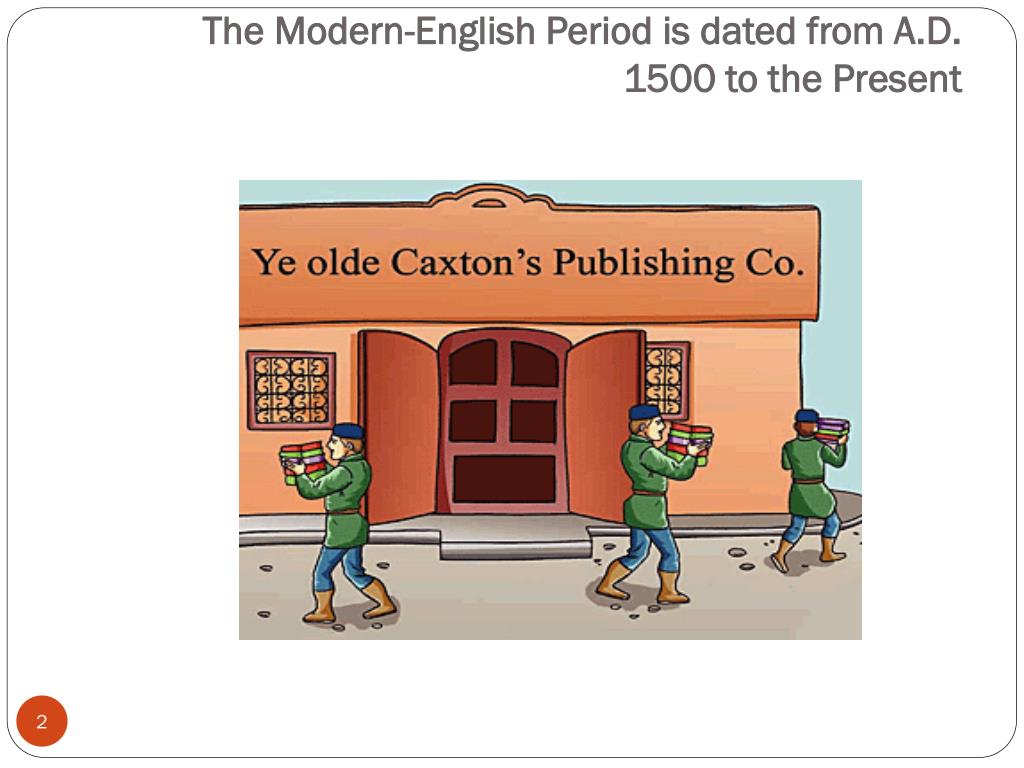 modern english period presentation