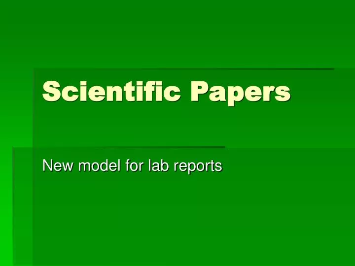 scientific papers download free