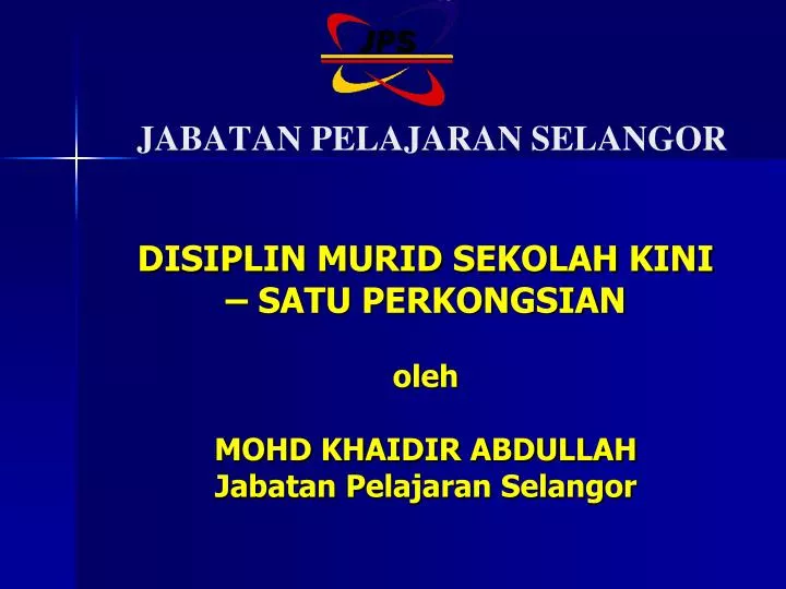 Ppt Jabatan Pelajaran Selangor Powerpoint Presentation Free Download Id 6671541