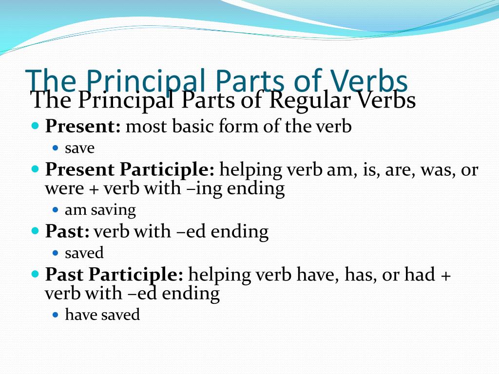 ppt-the-principal-parts-of-verbs-irregular-verbs-and-verb-tenses-powerpoint-presentation