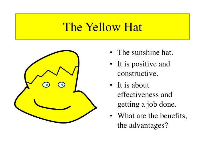 Debono PPT - Edward de Bono’s Six Thinking Hats PowerPoint Presentation - ID ...