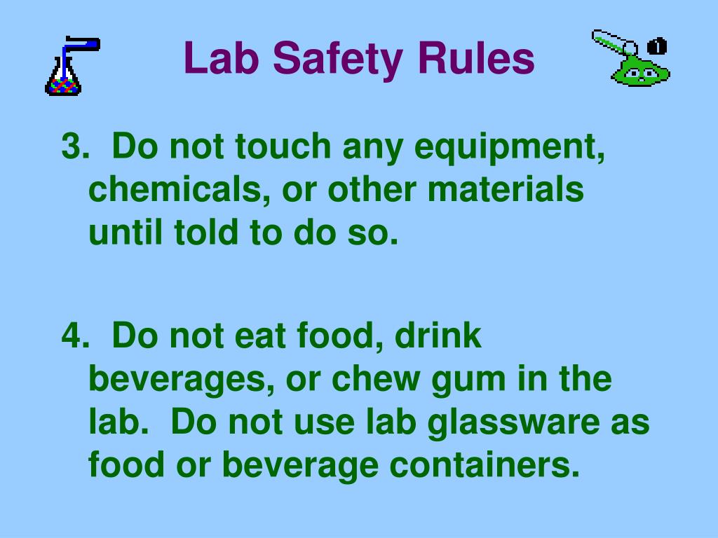 essay why lab safety rules are important