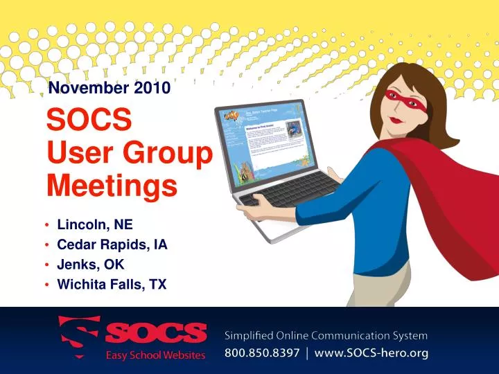 socs user group meetings n.