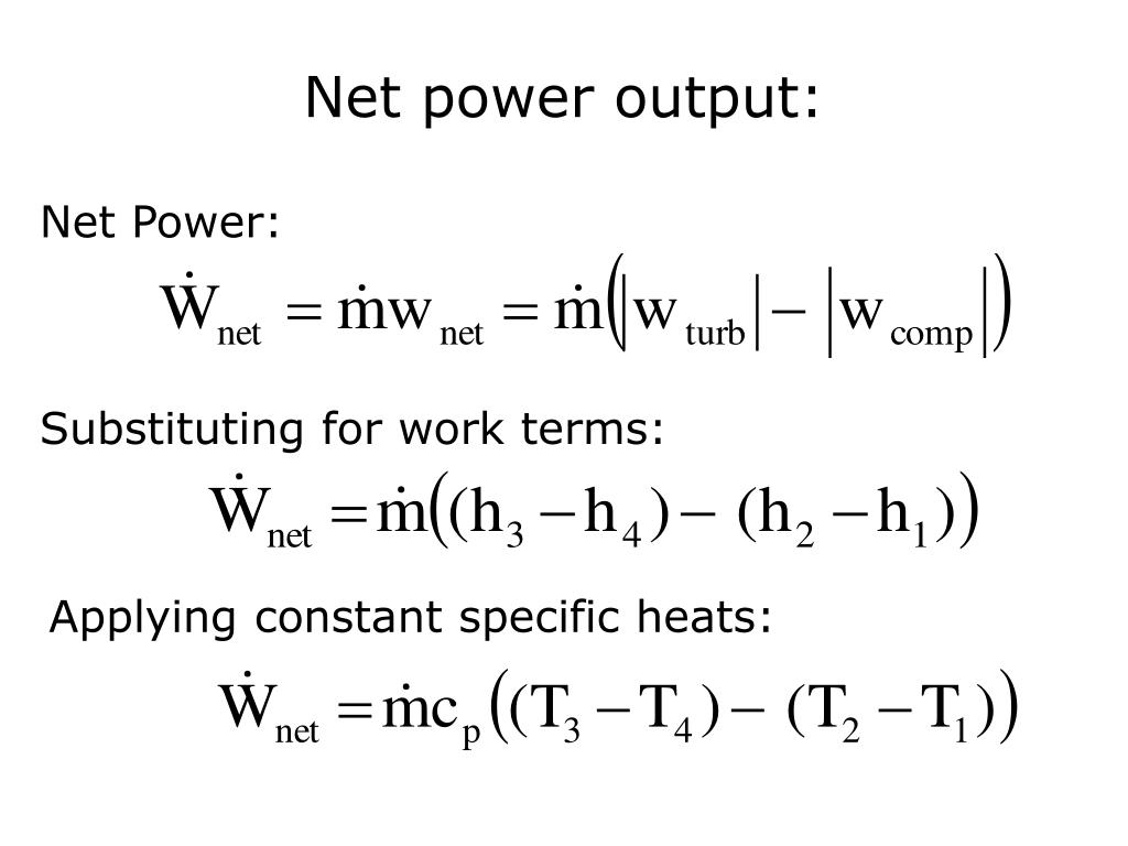 net workdone in brayton cycle net workdone in brayton cycle