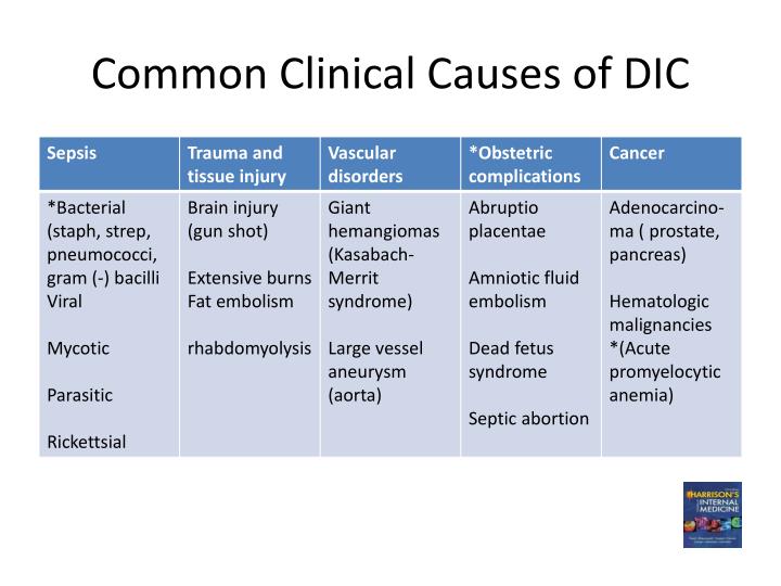PPT Disseminated Intravascular Coagulation PowerPoint Presentation