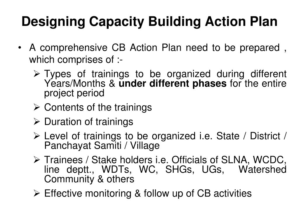PPT - Integrated Capacity Building for Sustainable Watershed ...