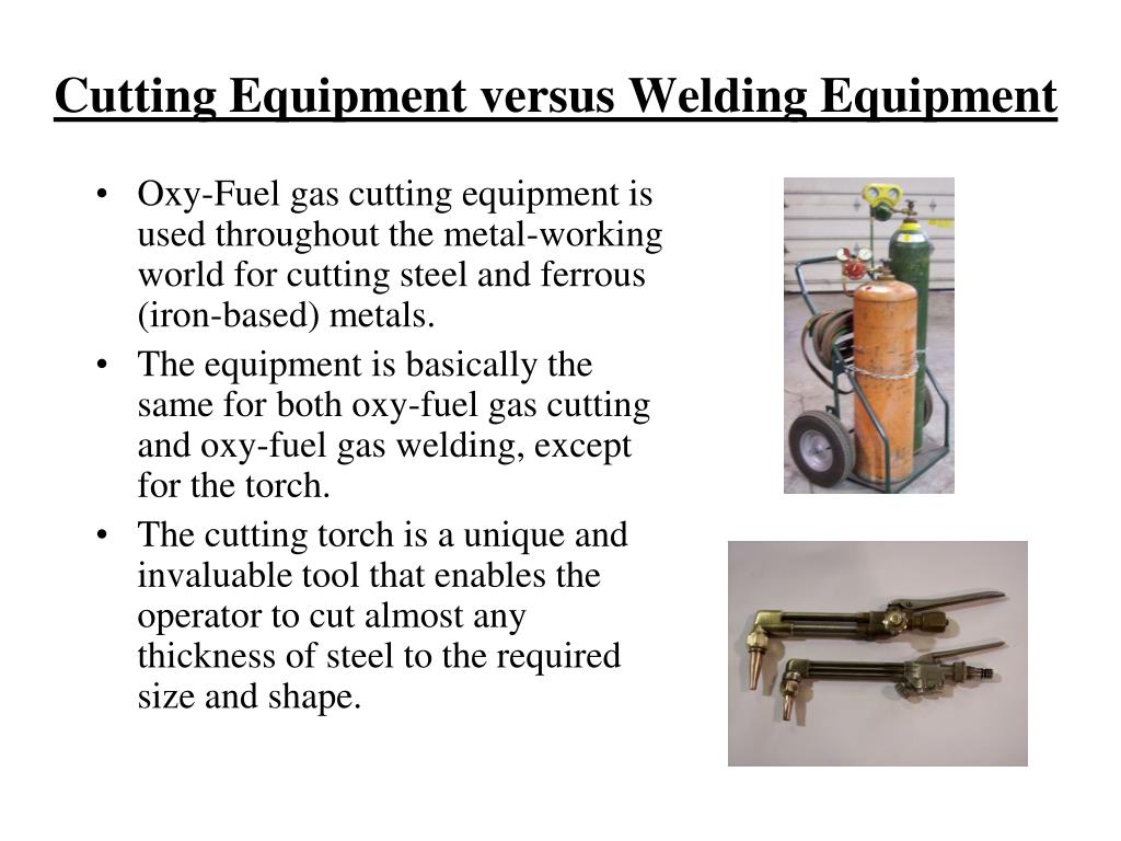 Ppt Unit Oxy Acetylene Welding Brazing Cutting And Heating