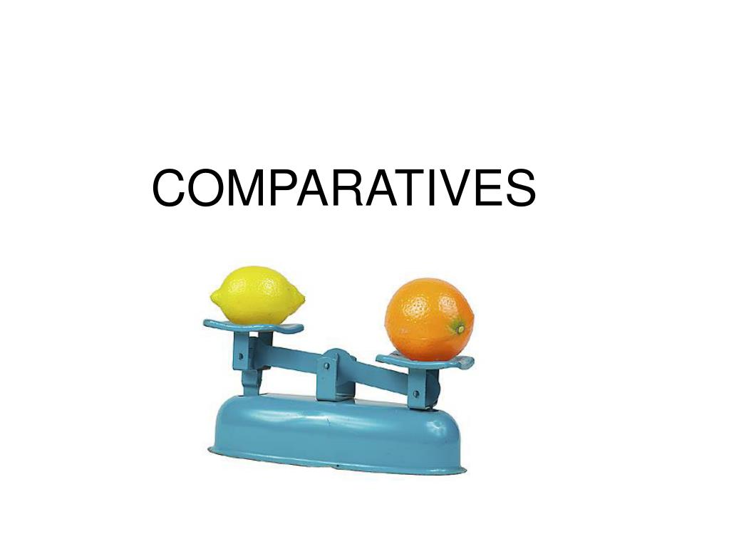 comparative presentation assignment