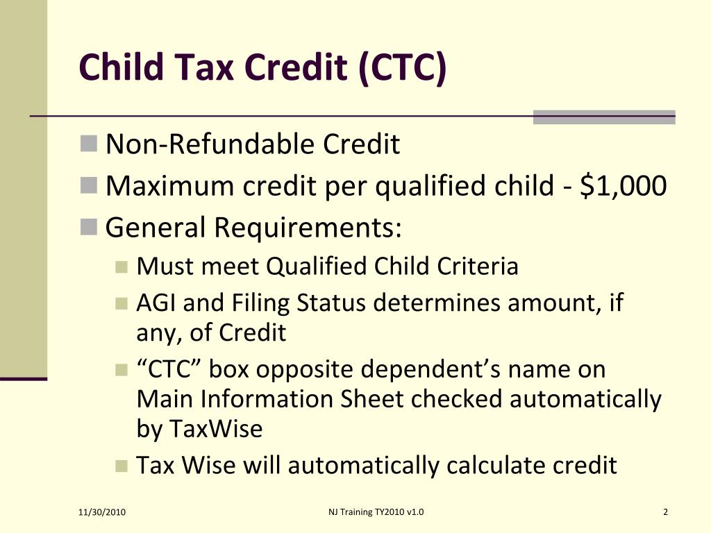 ppt-child-tax-credits-non-refundable-additional-ctc-refundable