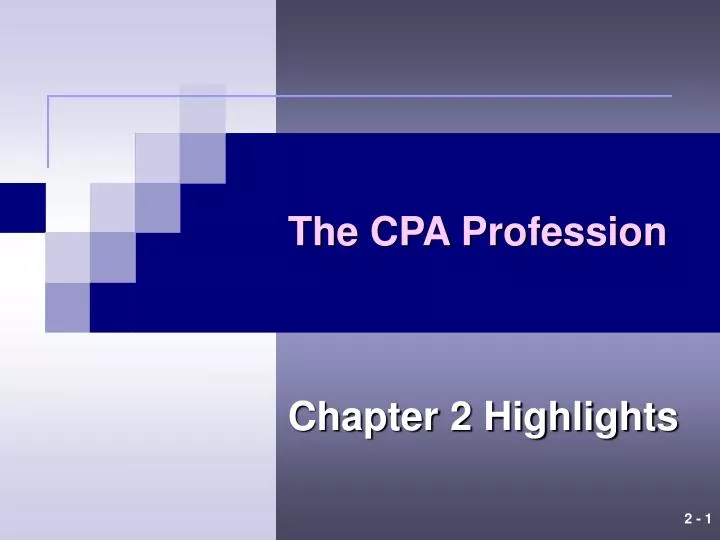 Protecting the CPA Profession