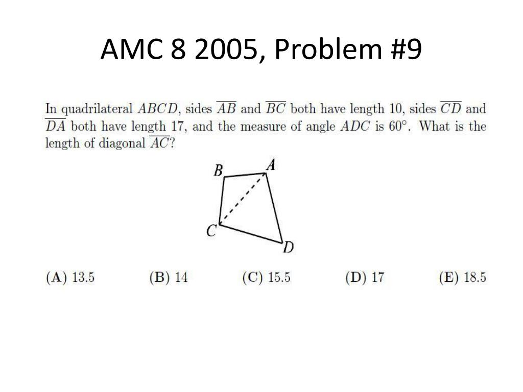 PPT AMC 8 Preparation PowerPoint Presentation, free download ID6678366