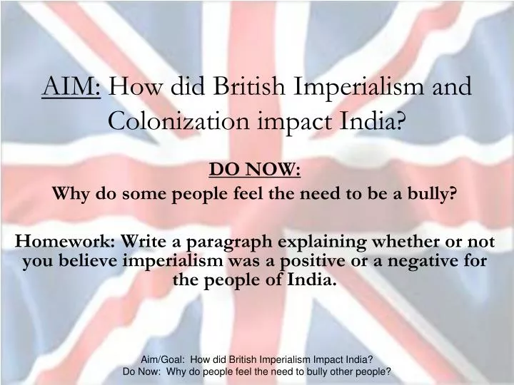 imperialism and its impact of on india Full answer european imperialism imperialism happens when one country uses its resources to extend political or economic control over another country or. imperialism and its impact of on india Full answer european imperialism imperialism happens when one country uses its resources to extend political or economic control over another country or.