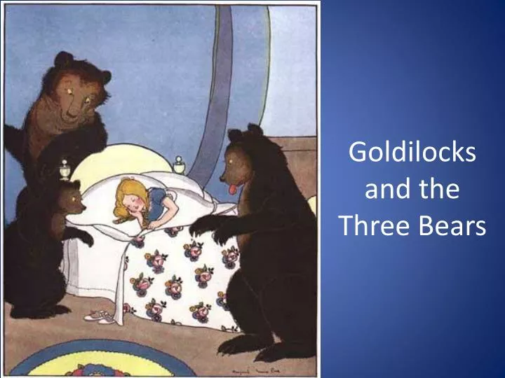 who wrote goldilocks and the three bears