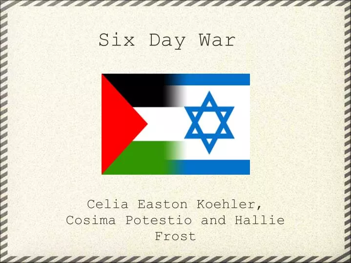 PPT - Six Day War PowerPoint Presentation, free download - ID:6680172