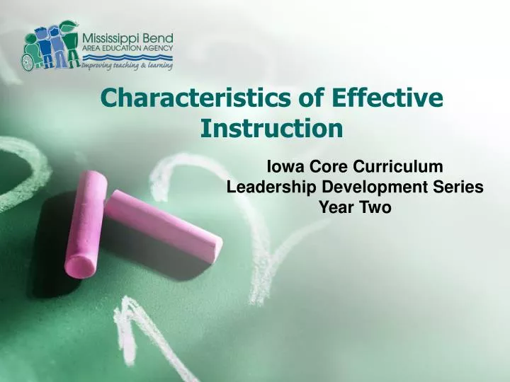 Ppt characteristics of effective instruction powerpoint presentation id 6681851
