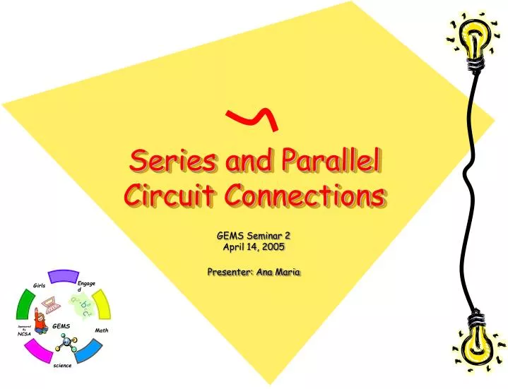 series and parallel circuit connections n.